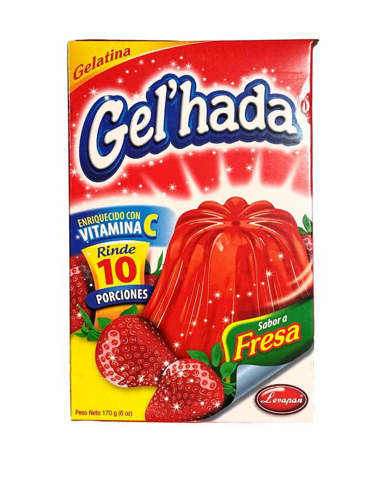 Gelatina de Fresa GEL’HADA 24 x 170 g