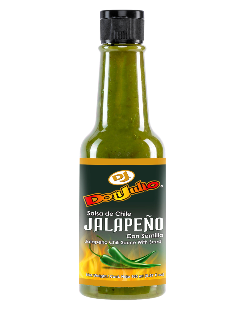 Salsa Chile Jalapeño DON JULIO 24 x 165 mL