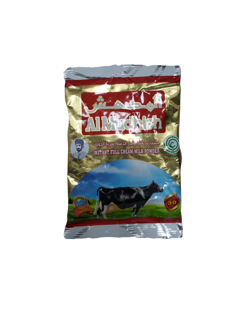  Instant Whole Milk Powder AL MUDHISH 28% 60 Packages x 40 g x 4 Dps