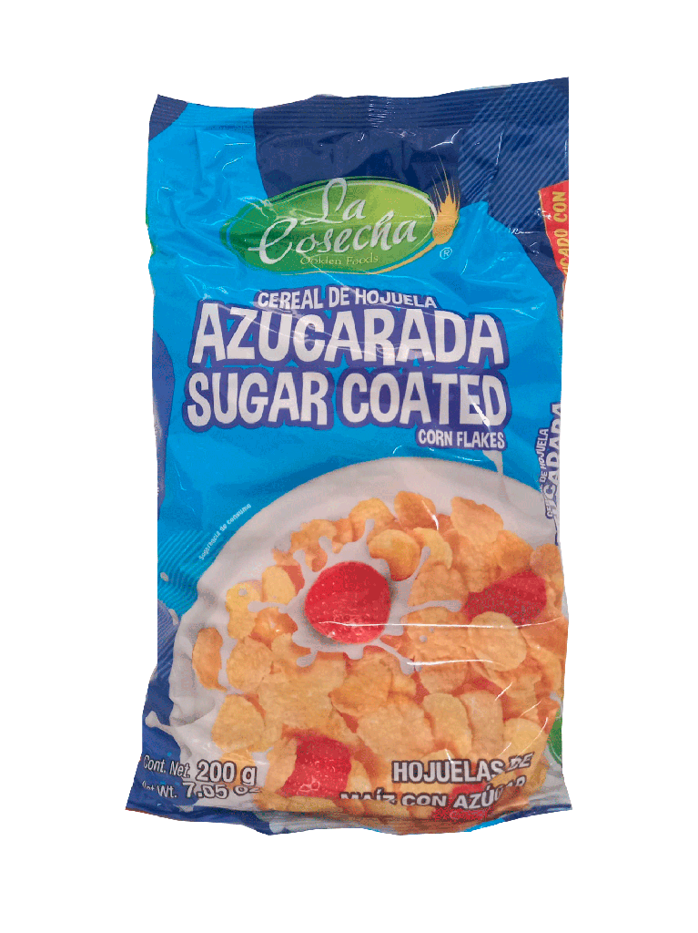 Cereal De Hojuela Azucarada LA COSECHA 25 x 200 g 