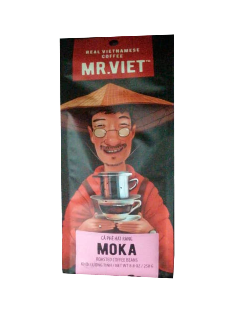 Café En Grano Tostado Moka MR. VIET 4x12x250 g