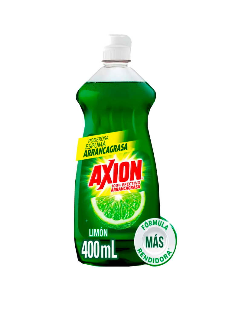 Lemon Liquid Dish Soap AXION 15 x 400 mL
