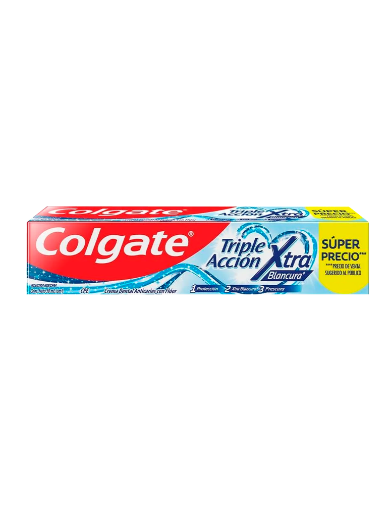 Triple Action Extra Whitening Toothpaste COLGATE 144 x 50 mL