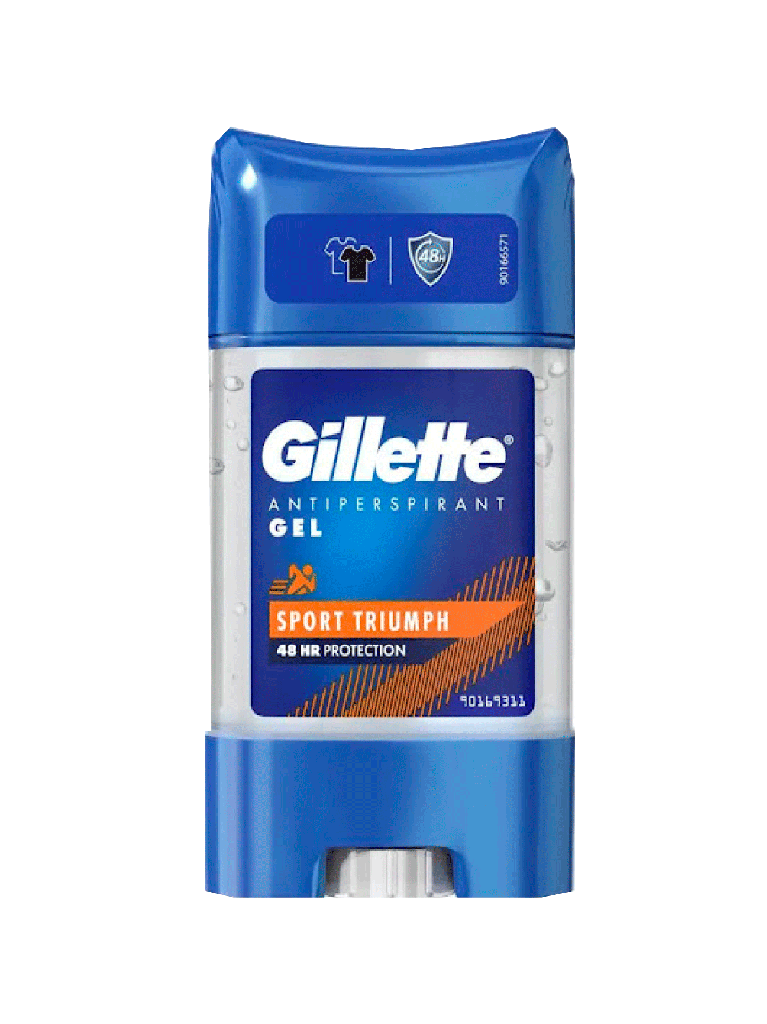 Transparent Deodorant Sport Tr GILLETTE 6 x 70 mL