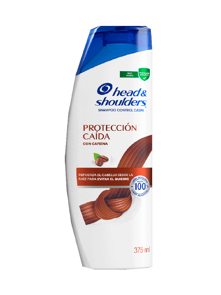 Anti-dandruff shampoo with hair loss protection HEAD & SHOULDERS 12 X 375 mL