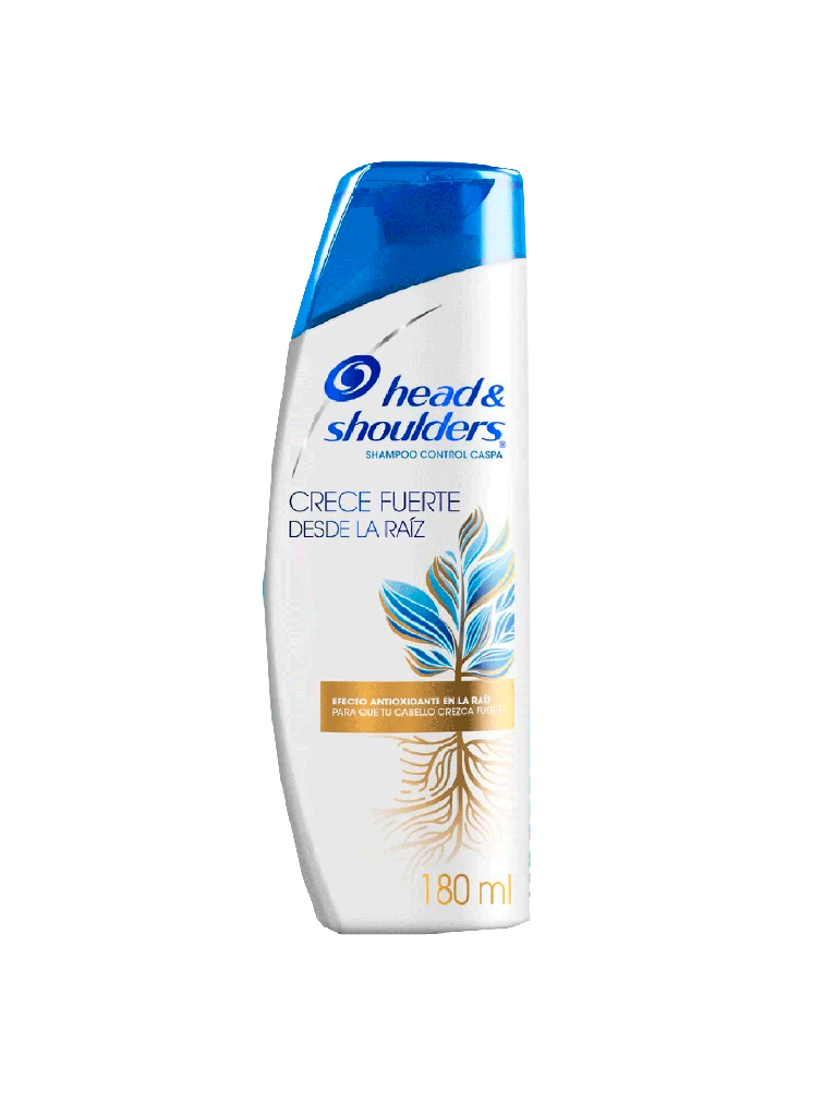 Shampoo Anticaspa Fuerza de Raíz HEAD SHOULDER 12 x 180 mL 