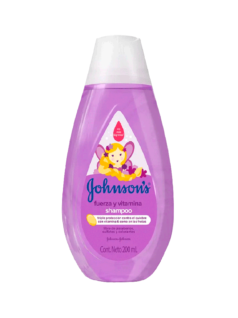 Strength x Vitamin Shampoo for Girls JOHNSON'S 12 x 200 mL