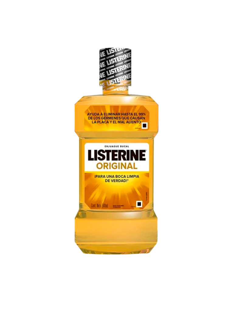 Enjuague Bucal Original LISTERINE 12 x 500 mL  