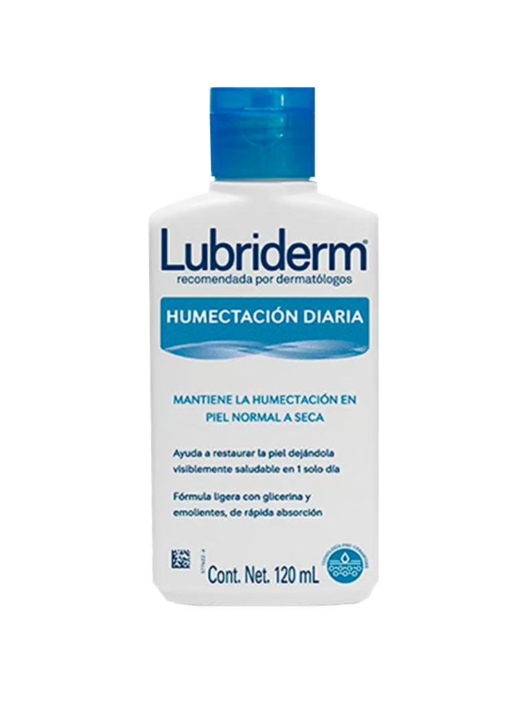 Loción Corporal  Hidratación Diaria LUBRIDERM  12 x 120 mL