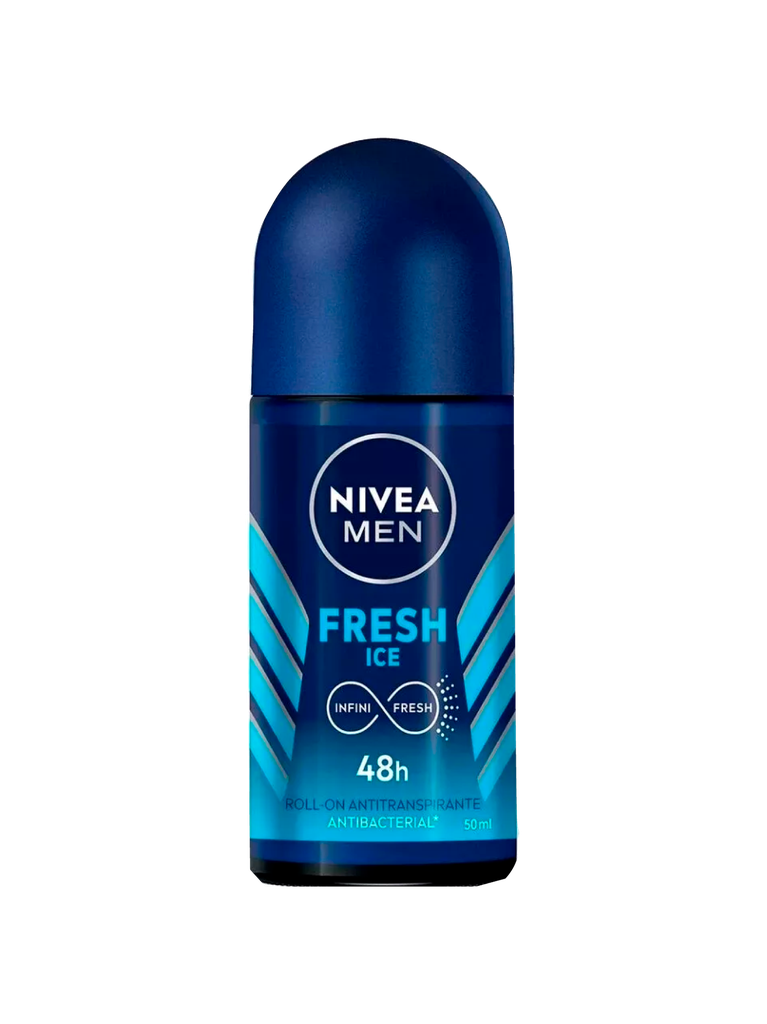 Desodorante en Roll on Fresh Ice NIVEA  12 x 50 mL 