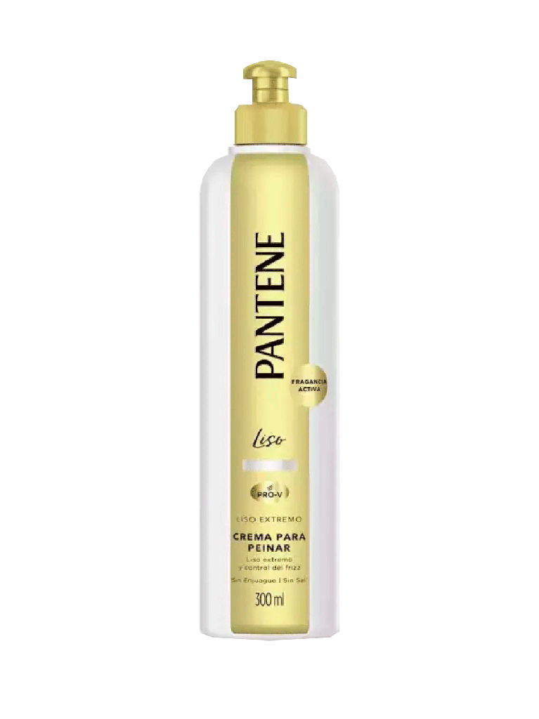 Crema De Peinar Liso Extremo PANTENE 12 x 300 mL