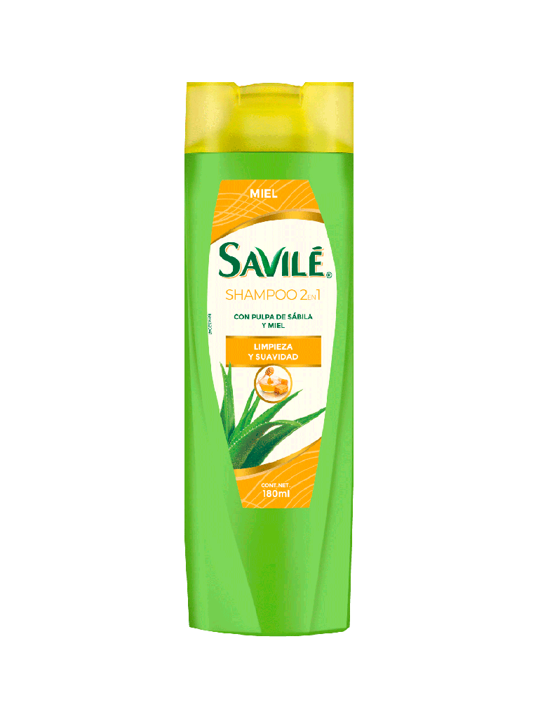Shampoo 2 en 1 SAVILE 180 mL 