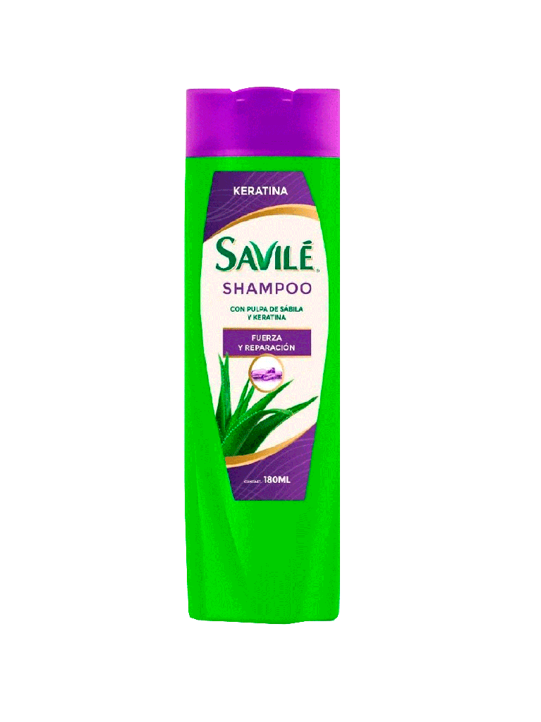 Shampoo Lisos Keratina SAVILE 180 mL 
