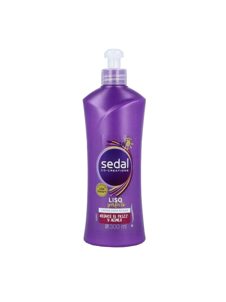 Crema de Peinar Liso Perfecto SEDAL 12 x 300 mL
