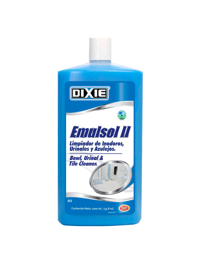 Limpiador de Baños y Azulejos EMULSOL Botella de 33.8 oz 1 L