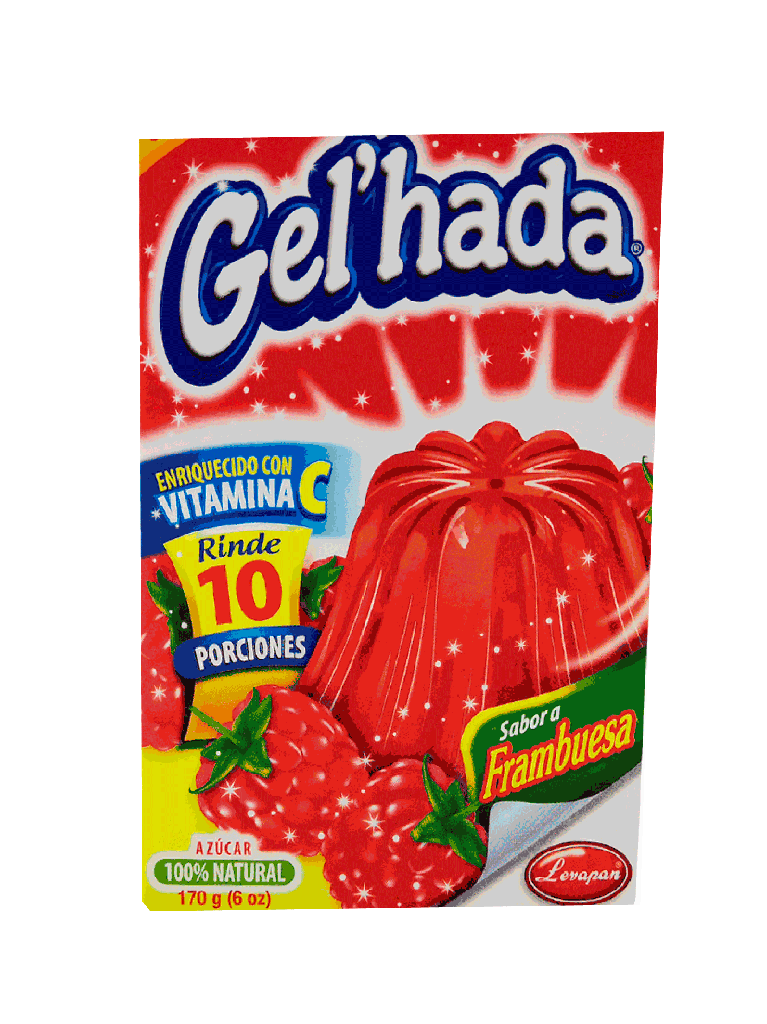 Gelatina Frambuesa GEL’HADA 24 x 170 g
