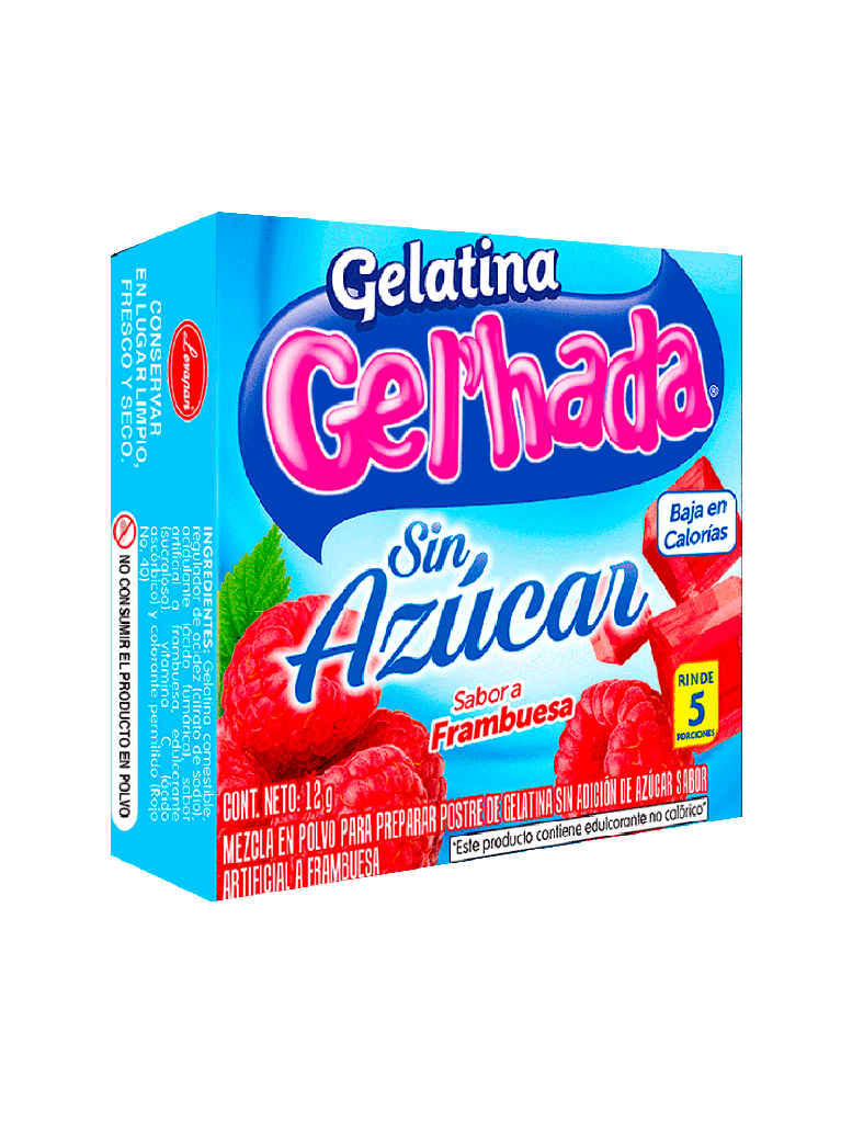 Light Raspberry Jelly GEL’HADA 48 x 12 g