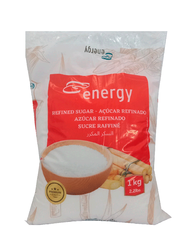  Azúcar Refinada de Energía Granulada ENERGY 10 x 1 Kg