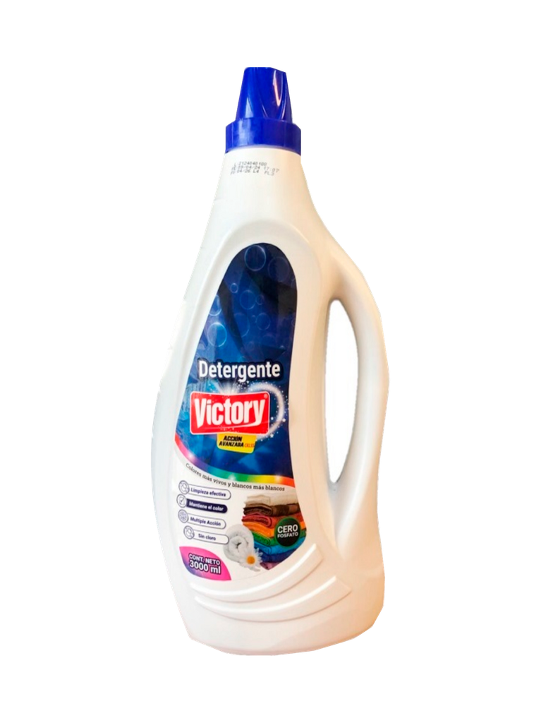 Detergente Líquido VICTORY 4 x 3 L