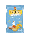 Salt and Vinegar Flavored Potato Chips TOTAS TOSFRIT 9 x 130 g